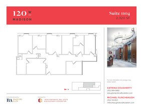 120 W Madison St, Chicago, IL à louer Plan d’étage– Image 1 sur 1