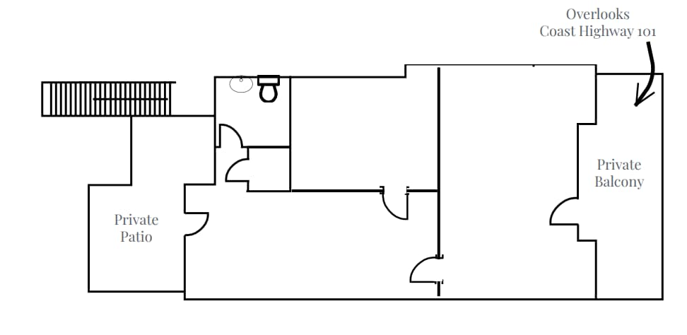90 N Coast Highway 101, Encinitas, CA à louer Plan d’étage– Image 1 sur 8