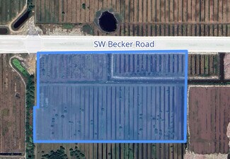 Plus de détails pour SW Becker Road Rd, Port Saint Lucie, FL - Terrain à vendre
