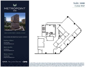 4600 S Ulster St, Denver, CO à louer Plan d’étage– Image 1 sur 1