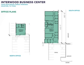 14445-14469 John F Kennedy Blvd, Houston, TX à louer Plan d’étage– Image 2 sur 2