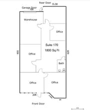 3772 Pleasantdale Rd, Doraville, GA à louer Plan d’étage– Image 1 sur 10