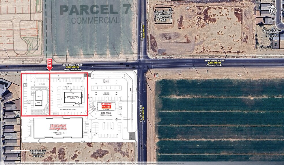 SW 107th & Broadway Rd, Tolleson, AZ à vendre - Photo de l’immeuble – Image 1 sur 6