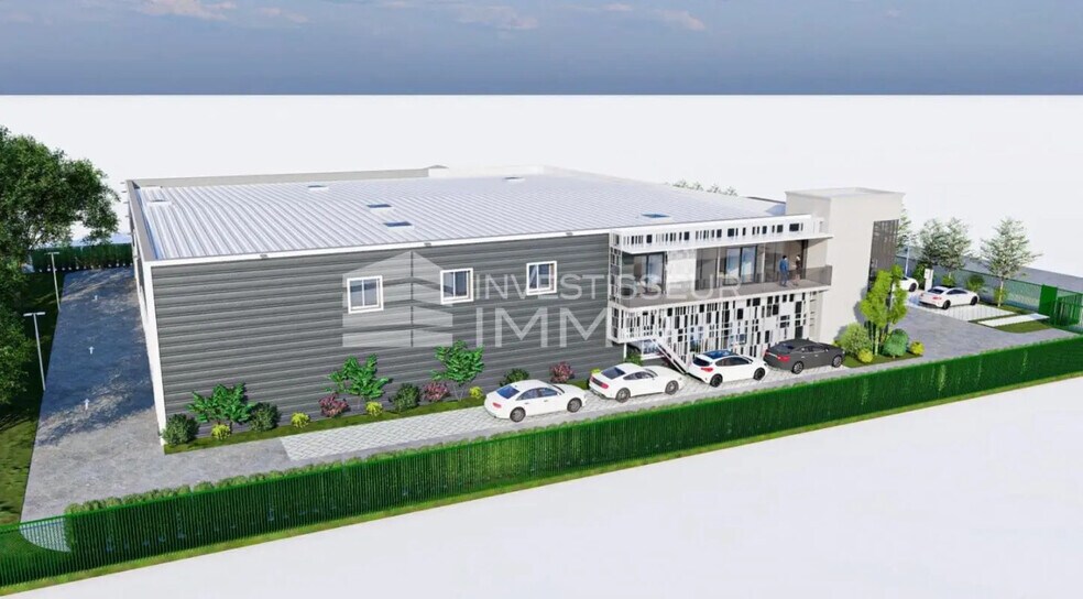 Local d’activités dans Villeneuve-sous-Dammartin à louer - Photo de l’immeuble – Image 3 sur 4