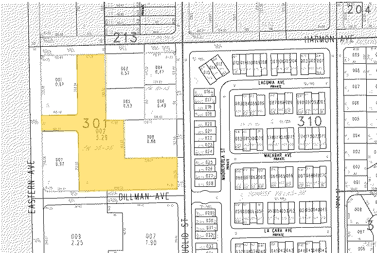 4570 S Eastern Ave, Las Vegas, NV à louer - Plan cadastral – Image 2 sur 13