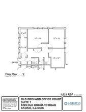 5225 Old Orchard Rd, Skokie, IL à louer Plan d’étage– Image 1 sur 1