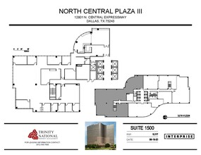 12801 N Central Expy, Dallas, TX à louer Plan d’étage– Image 1 sur 1