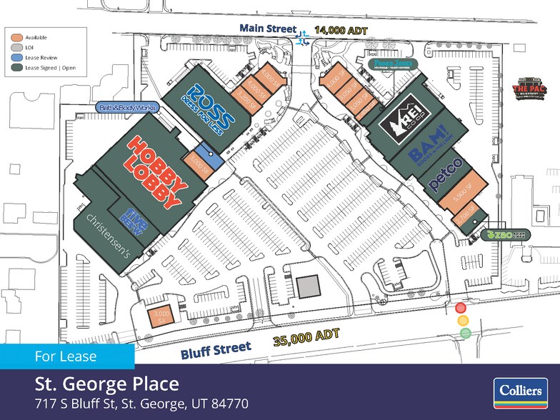 735-899 S Bluff St, Saint George, UT à louer - Photo de l’immeuble – Image 2 sur 8