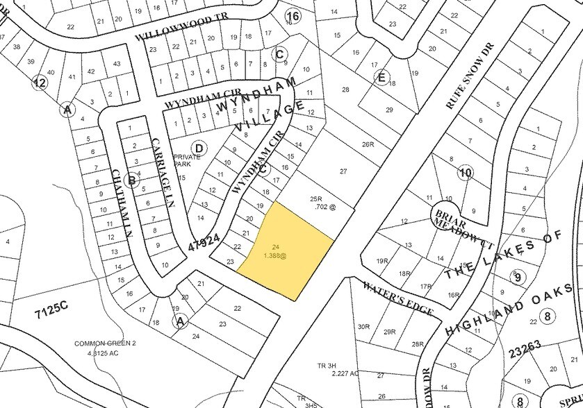 1750 Rufe Snow Dr, Keller, TX à louer - Plan cadastral – Image 2 sur 15
