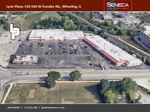 522-600 W Dundee Rd, Wheeling, IL - VUE AÉRIENNE  vue de carte