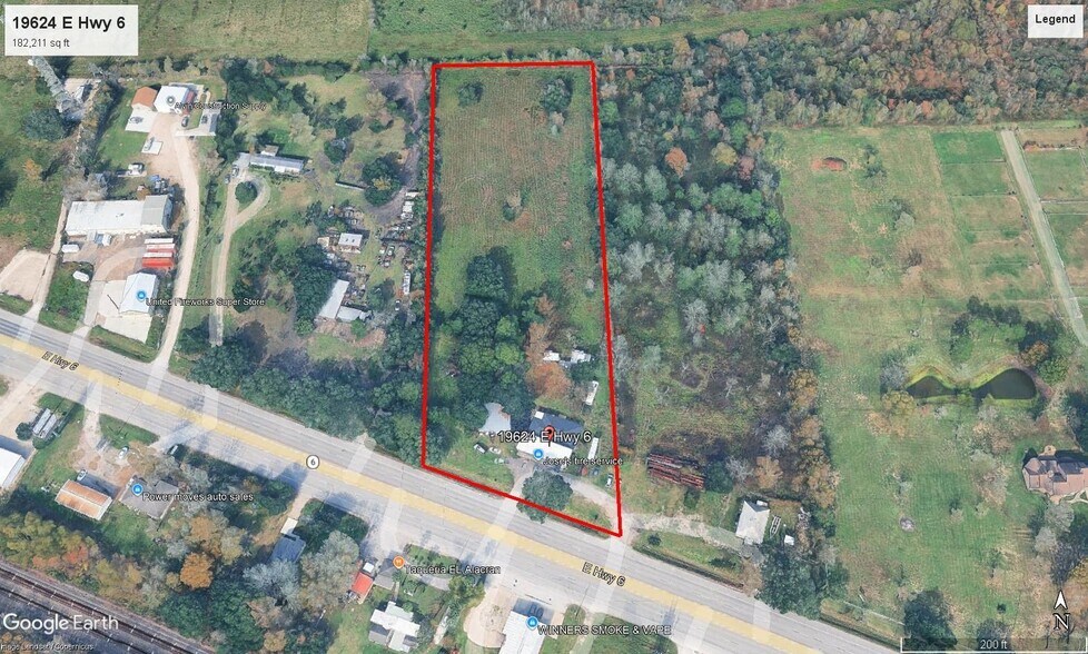 19624 E Highway 6, Alvin, TX à vendre - Photo principale – Image 1 sur 6