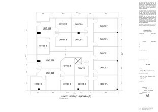 4000 4th St SE, Calgary, AB à louer Plan de site– Image 1 sur 11