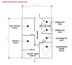 2831 S Houston Ave, Humble, TX à louer Plan d’étage– Image 2 sur 2