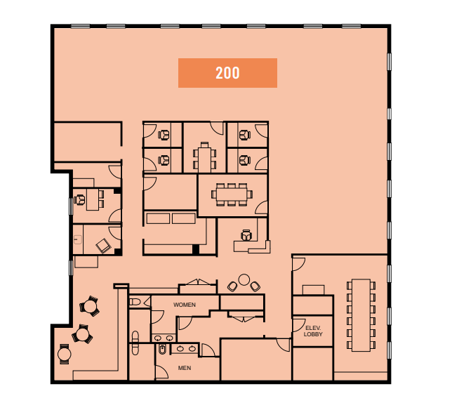 1100-1106 11th St, Sacramento, CA à louer Plan d’étage– Image 1 sur 1