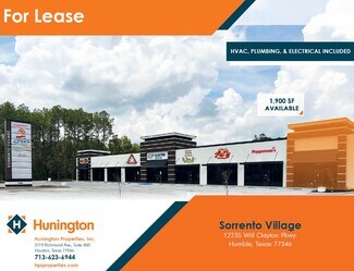 Plus de détails pour 12235 Will  Clayton Blvd, Humble, TX - Local commercial à louer