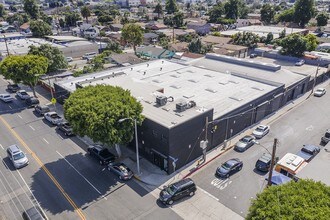 1458 E 58th Pl, Los Angeles, CA - Vue aérienne vue de carte