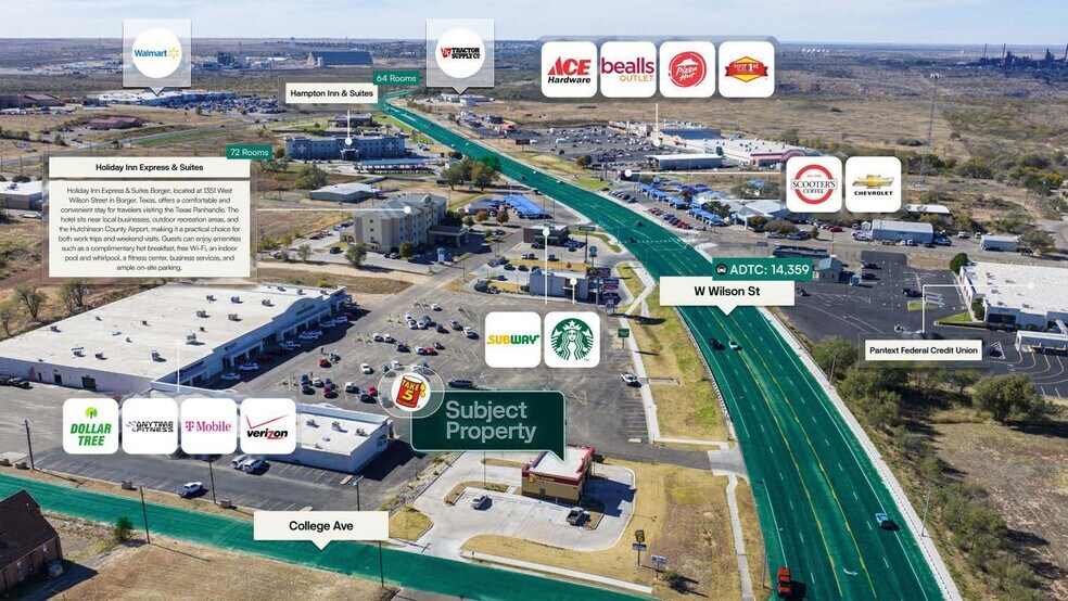 500 College Ave, Borger, TX à vendre - Photo de l’immeuble – Image 2 sur 2
