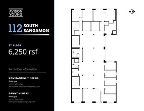 112 S Sangamon St, Chicago, IL à louer Plan de site– Image 2 sur 4
