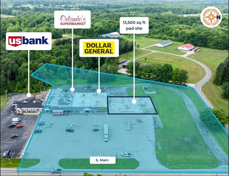 6285 S Main Rd, North Kingsville, OH à vendre - Aérien – Image 2 sur 6