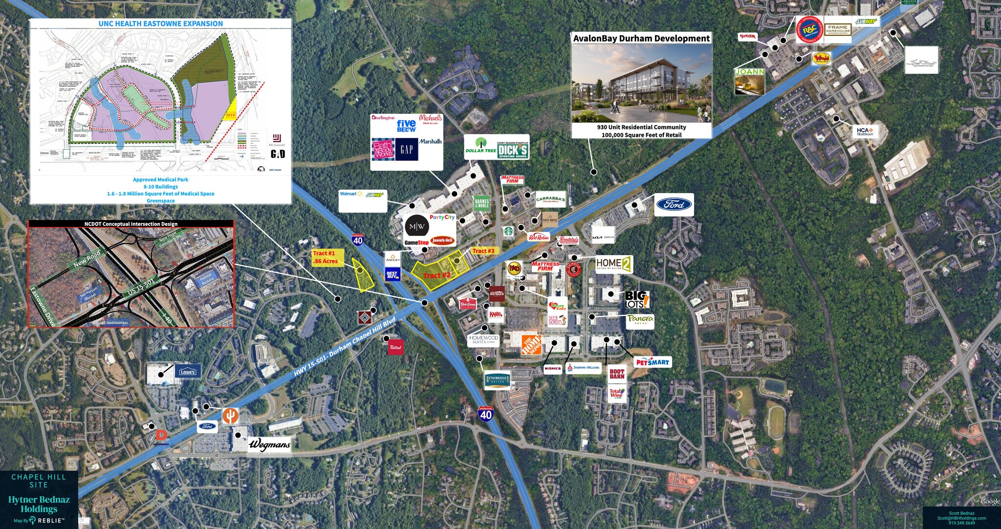 5504 Durham-Chapel Hill Blvd, Durham, NC à vendre Photo principale– Image 1 sur 10
