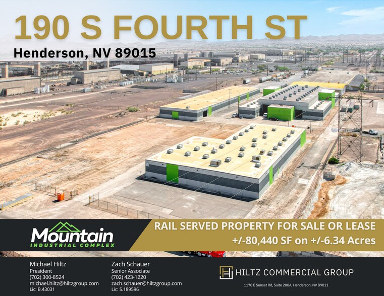190 S 4th St, Henderson, NV à vendre - Photo de l’immeuble – Image 1 sur 28