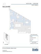 401 Wilshire Blvd, Santa Monica, CA à louer Plan d’étage– Image 1 sur 1