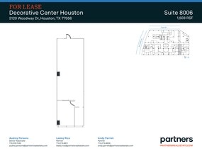 5120 Woodway Dr, Houston, TX à louer Plan de site– Image 1 sur 1