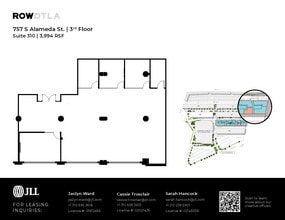 777 S Alameda St, Los Angeles, CA à louer Plan d’étage– Image 1 sur 2