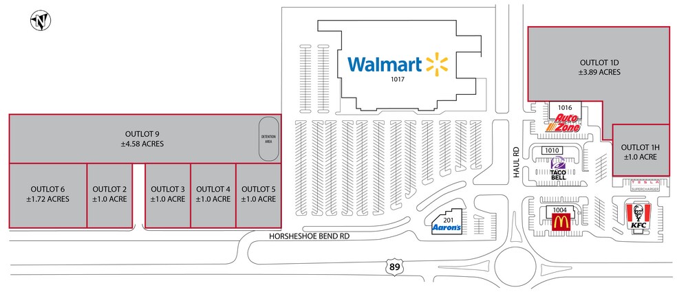 Haul Rd & Hwy 89, Page, AZ à vendre - Plan de site – Image 2 sur 2