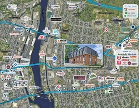 16A Exeter St, Lawrence, MA - VUE AÉRIENNE  vue de carte