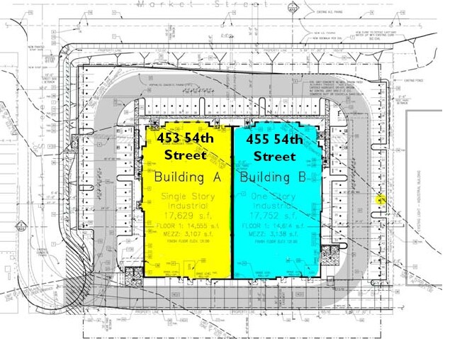 453 54th St, San Diego, CA à louer - Plan cadastral – Image 2 sur 3