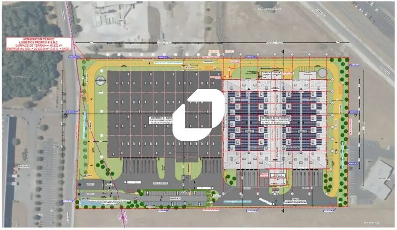 Industriel/Logistique dans Meung-sur-Loire à louer - Plan d’étage – Image 3 sur 3