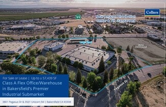 Plus de détails pour 3501 Unicorn Rd, Bakersfield, CA - Industriel/Logistique à louer