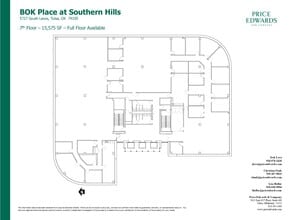 5727 S Lewis Ave, Tulsa, OK à louer Plan d’étage– Image 1 sur 1