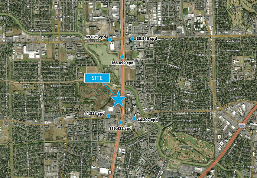 Beechnut & Sam Houston Tollway, Houston, TX à vendre - Photo de l’immeuble – Image 3 sur 4
