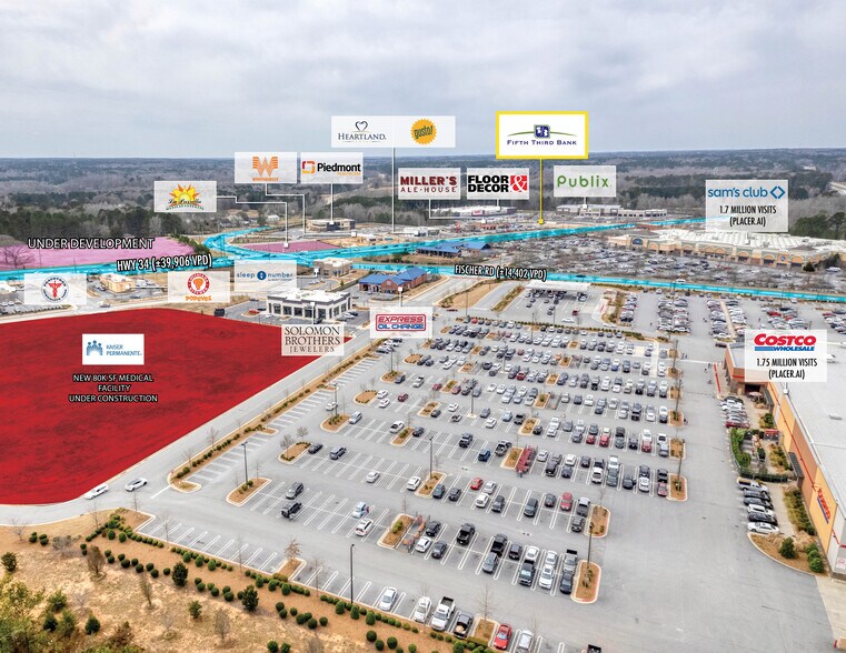 40 Fischer Marketplace Ln, Sharpsburg, GA à vendre - Photo de l’immeuble – Image 3 sur 3