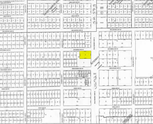 5801-5811 S Dale Mabry Hwy, Tampa, FL à louer - Plan cadastral – Image 3 sur 3