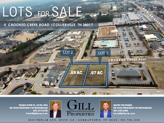 Plus de détails pour 9960 Crooked Creek Dr, Collierville, TN - Terrain à vendre