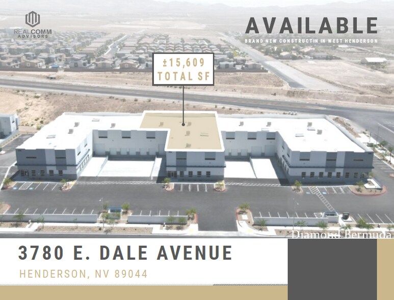 3780 E Dale Ave, Henderson, NV à louer - Photo de l’immeuble – Image 1 sur 8