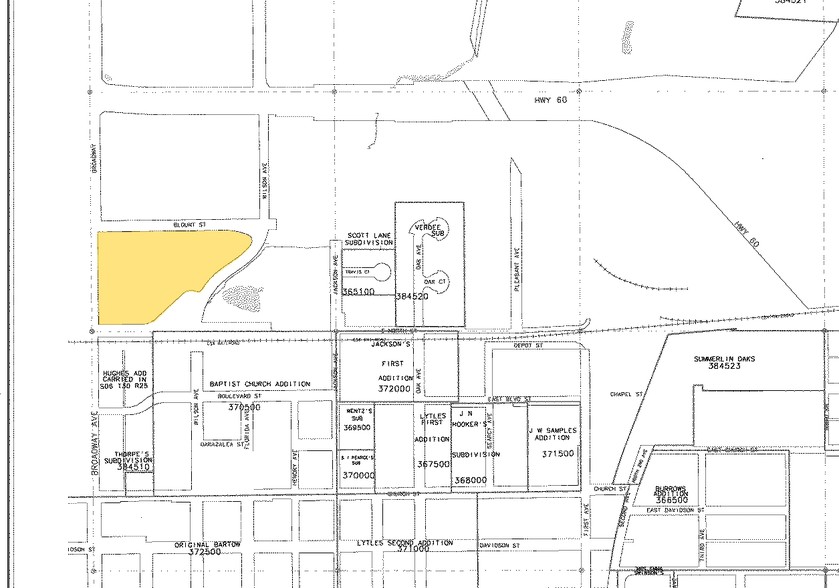 600 N Broadway Ave, Bartow, FL à louer - Plan cadastral – Image 3 sur 20