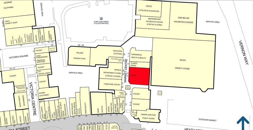Market St, Crewe à louer - Photo de l’immeuble – Image 2 sur 3