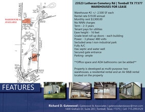 23523 Lutheran Cemetery Rd, Tomball, TX à louer Photo intérieure– Image 2 sur 3