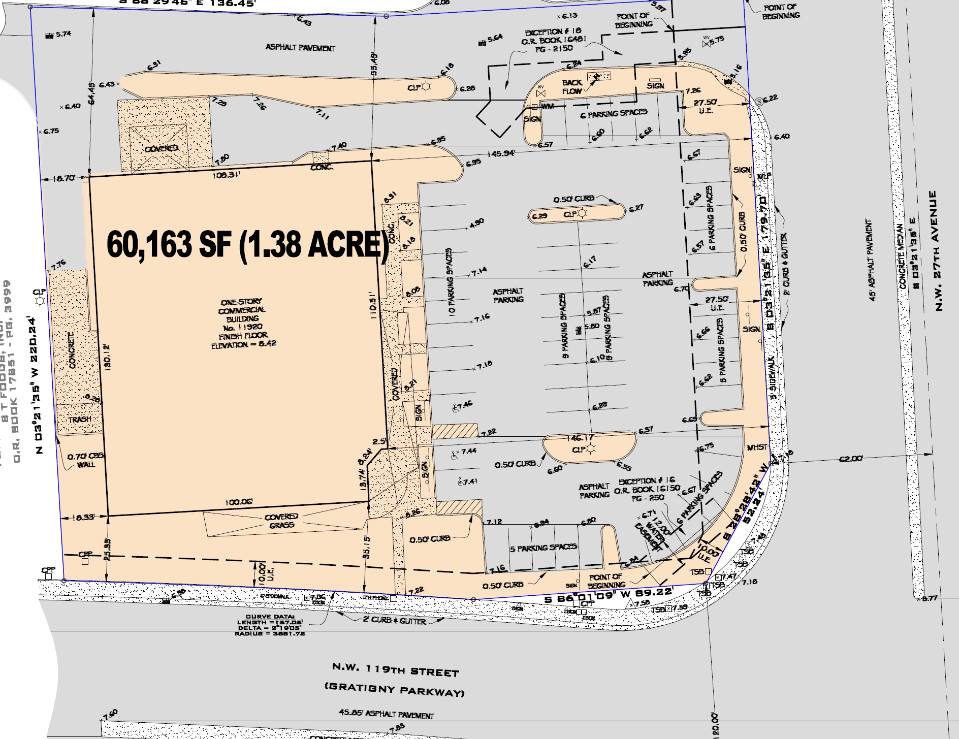 11920 NW 27th Ave, Miami, FL à louer Plan de site– Image 1 sur 1