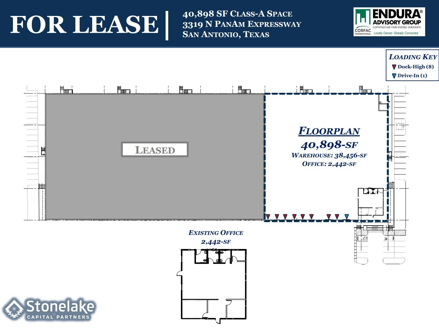 3319 N Panam Expy, San Antonio, TX à louer Plan d’étage– Image 1 sur 1