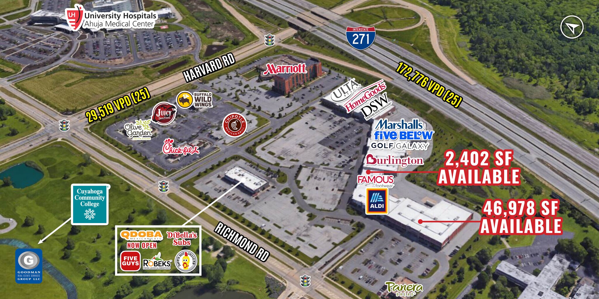 4065-4095 Richmond Rd, Warrensville Heights, OH à louer Photo principale– Image 1 sur 9