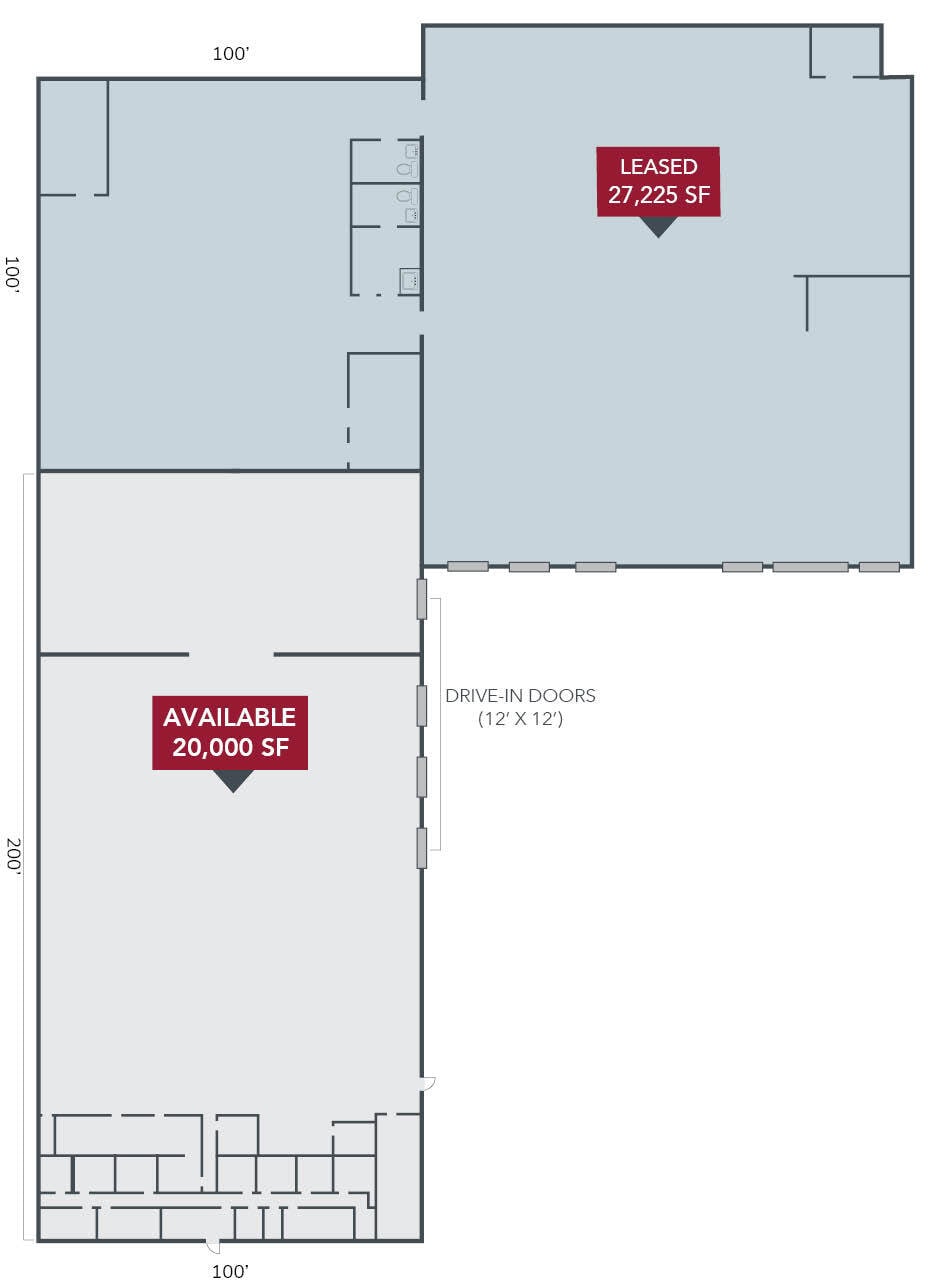 8900 Midway West Rd, Raleigh, NC à louer Plan d’étage– Image 1 sur 11