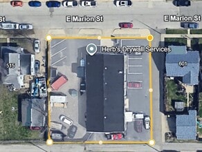 521 E Marion St, Mishawaka, IN - Vue aérienne  vue de carte