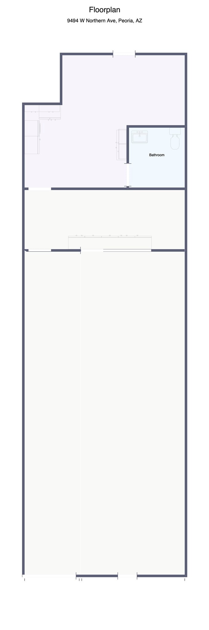 9350 W Northern Ave, Peoria, AZ à louer Plan d’étage– Image 1 sur 1