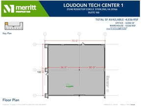 21240 Ridgetop Cir, Sterling, VA à louer Plan d’étage– Image 2 sur 2