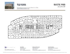 5200 Waterford District Dr, Miami, FL à louer Plan d’étage– Image 1 sur 1
